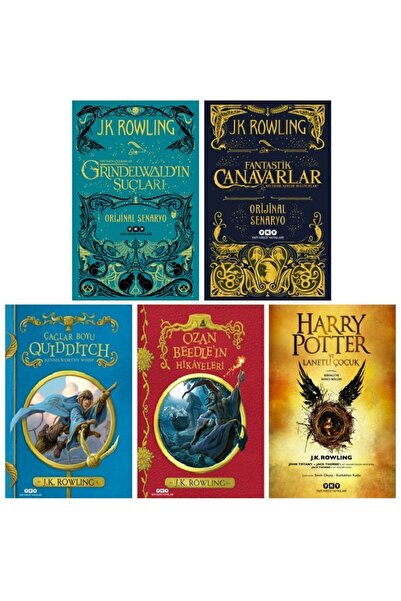 Yapı Kredi Yayınları Harry Potter Evreni 5 Kitap Set/fantastik Canavarlar-çağ...