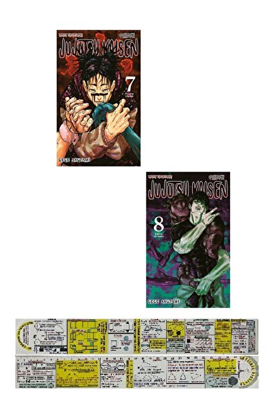 Gerekli Şeyler Yayıncılık Jujutsu Kaisen 7-8. Ciltler Manga Seti + Matematik ...