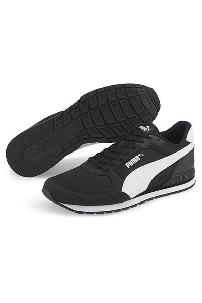 Puma St Runner V3 Mesh - Men's Black Sports Shoes - 384640 01