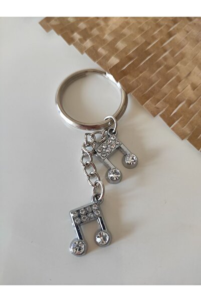 Music Note Keychain - Mini Size