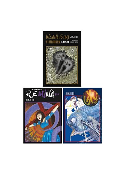 Gerekli Şeyler Yayıncılık Junji İto 3'lü Manga Seti / Cehennem Yıldızı Remina...