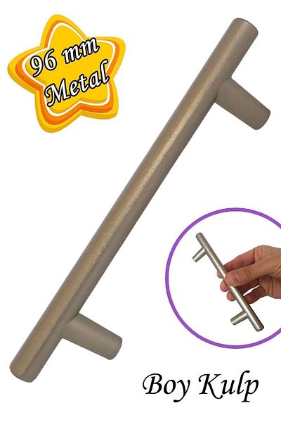 GLASWEN Oversized Handle Satin 96 mm Handle Furniture Kitchen Cabinet Drawer Cabinet Door Handle Handle Metal Handles