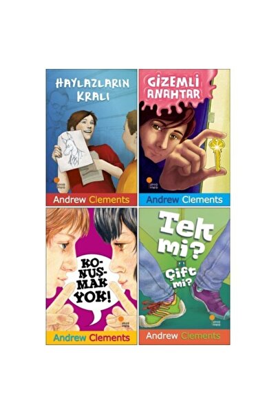 Günışığı Kitaplığı Andrew Clements 4 Kitap Set - Haylazların Kralı - Gizemli ...
