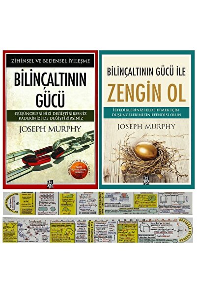 Diyojen Yayıncılık Joseph Murphy 2 Kitap Set / Bilinçaltının Gücü + Bilinçalt...