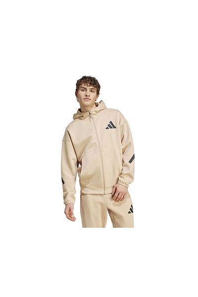adidas Ανδρικό Casual Jacket - M Z.N.E. Fz, JF2445 Κρέμα