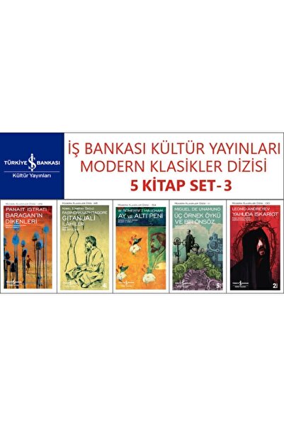TÜRKİYE İŞ BANKASI KÜLTÜR YAYINLARI Iş Bankası Modern Klasikler Dizisi 5 Kita...