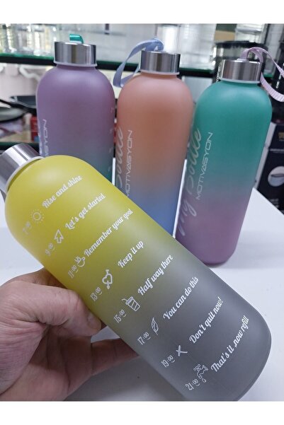 Peraye Krom Kapak Cam Matara 1 Lt