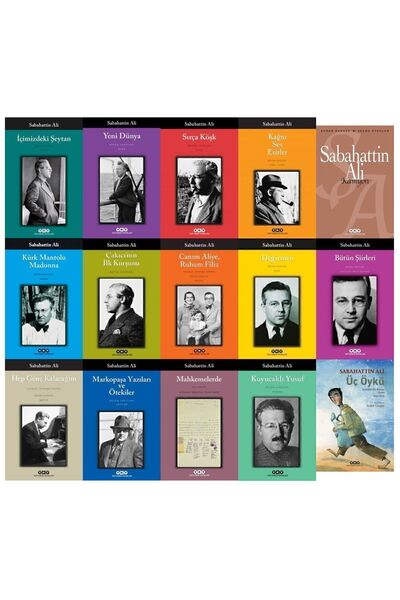 Yapı Kredi Yayınları Sabahattin Ali 15 Kitap Set