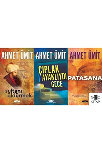 Yapı Kredi Yayınları Ahmet Ümit 3 Kitap Set Sultanı Öldürmek Çıplak Ayaklıydı...