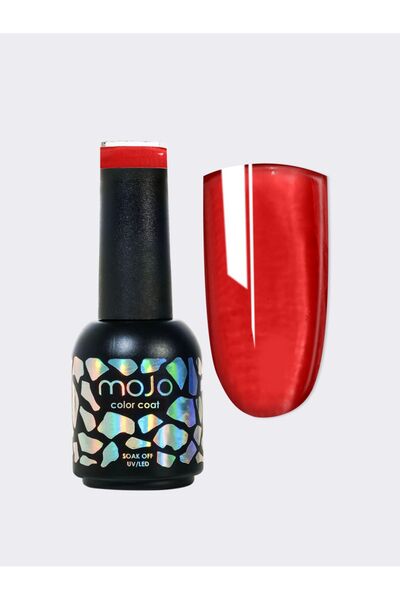 MOJO Kalıcı Oje Vitrage 366 – Yarı Saydam Vitray Efekt, Profesyonel Jel Kalit...