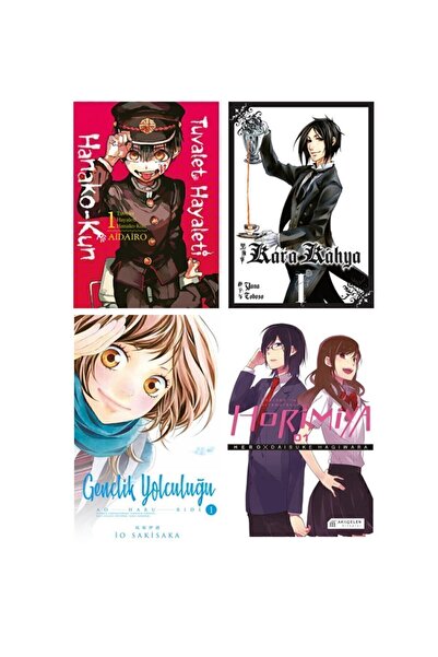 Gerekli Şeyler Yayıncılık Manga Başlangıç Seti 1. Ciltler 4'lü Set-tuvalet Ha...