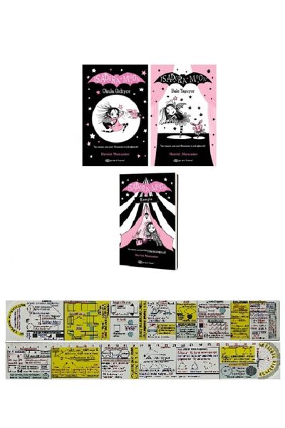 Epsilon Yayınevi İsadora Moon 1-2-3. Kitaplar 3'lü Set + Matematik Öğreten Set