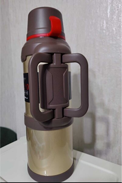 MANADA 4 Litre Termos 48 Sat Sıcak Soğuk Dağcı Termos Avcı Termos