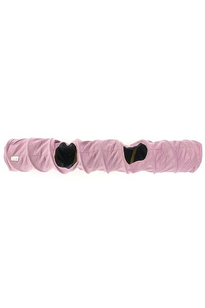 Dilekita Foldable Tall Velvet Cat Tunnel (Lila)