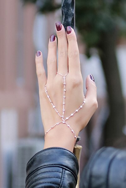 SUNSHINE Zirkon Taşlı Trend Gümüş Şahmeran