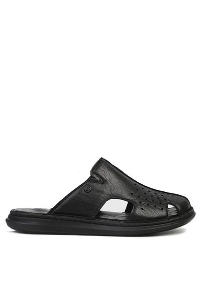 Pierre Cardin 5110 Ανδρικές ημερήσιες παντόφλες από γνήσιο δέρμα