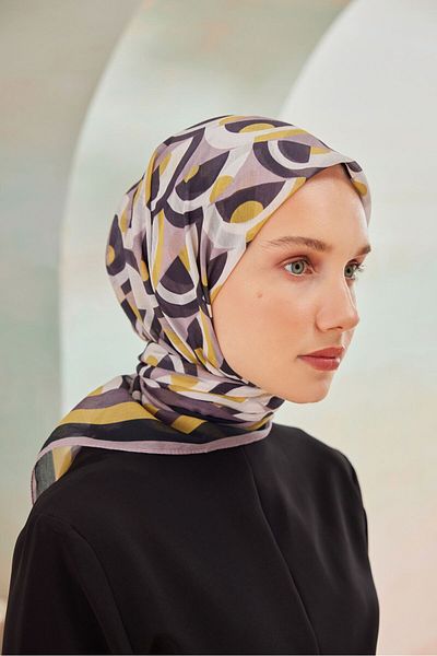 Cardion Cotton Silk Scarf - AY
