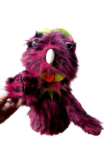 Uçaneller Kuklaevi Pink Mascara - Fantrologist Hand Puppet