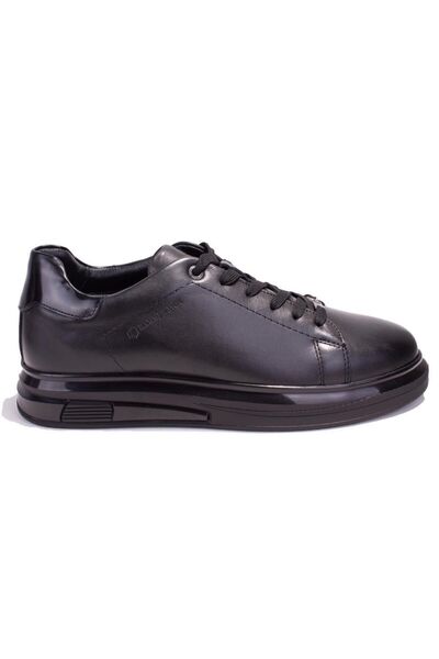 Hammer Jack pomon 10224817   - Pantofi casual din piele pentru bărbați ortopedici negri