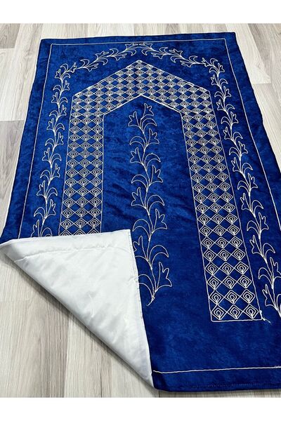 AYHANHOME Французький весільний комплект з оксамиту - килимок з мереживною обробкою