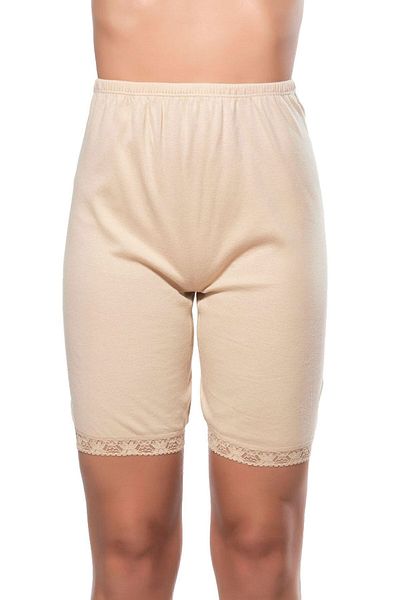 ÖZKAN underwear Özkan 0114 - موديل مضلع للنساء مكون من 3 قطع، مقاس مرن ومريح، ساق ناعمة، قصير فوق الركبة