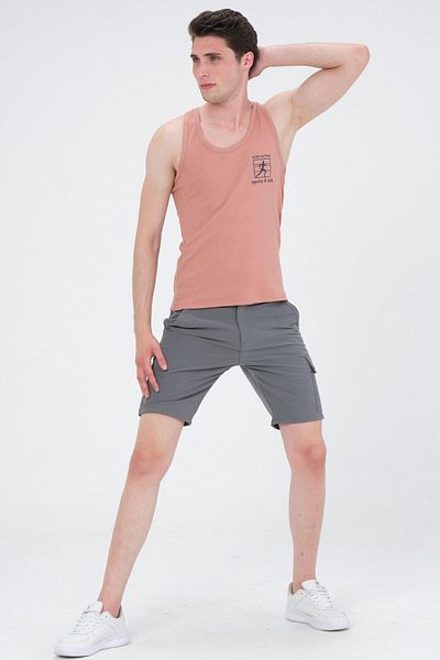 Rich Men's Swimmer Cut Sports Tank Running Athlete Tank Top