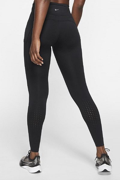 Nike Epic Lux Steam Barrier Shaping Recovery Black Sports Leggings with Pockets