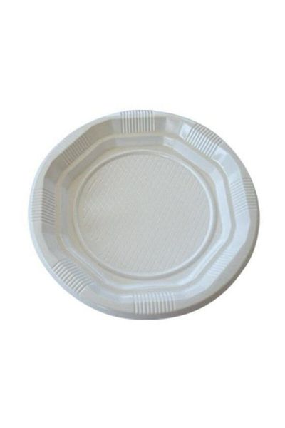 Emr züccaciye Plastic Plate Disposable Plastic Plate Large Size 100 pcs