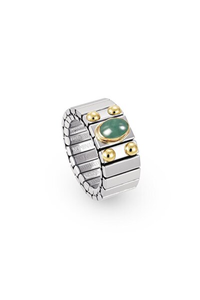 NOMİNATİON Extensıon Ring (m) In Stainless Steel With 18k Gold And 1 Stone (0...