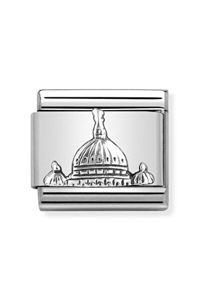 NOMİNATİON Composable Classic Dekoratif Link - Kabartma Anıtlar - St Peters Dome -  925 Gümüş