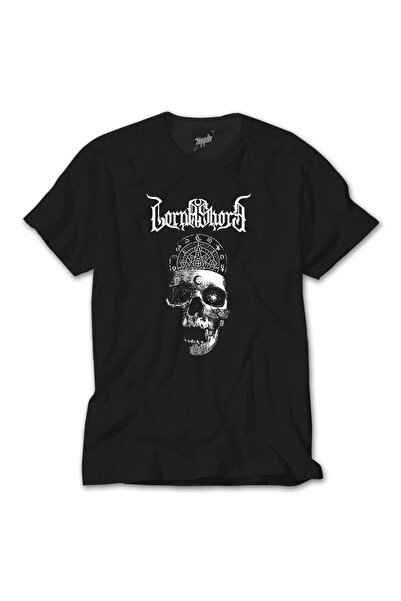 Butik Μαύρο μπλουζάκι Lorna Shore Skull