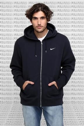 Nike Silver Full Zip Mens Hoodie Kapu onlu Fermuarl Lacivert Sweatshirt Fiyat Yorumlar Trendyol