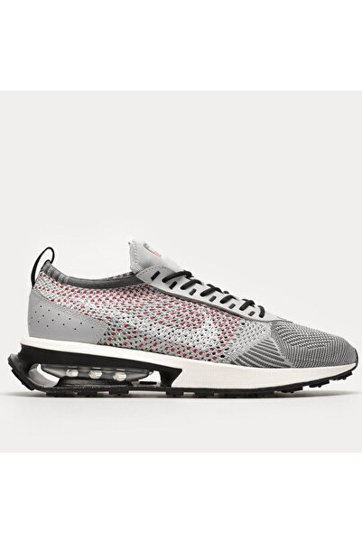 Nike Air Max Flyknit Racer - Gray Knit Upper Walking and Running Shoes