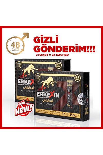 Salthima Erkexın Bitkisel Karışımlı Macun (2 KUTU 24 ŞASE)