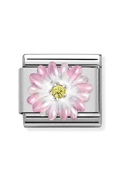 NOMİNATİON Composable Cl Sımbols Stainless Steel, Enamel, Cub, Zirc And 925 S...