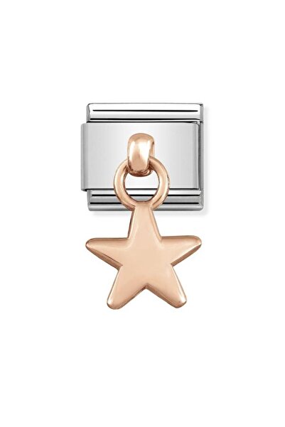 NOMİNATİON Composable Classic Charms In Stainless Steel With 9k Rose Gold (05...