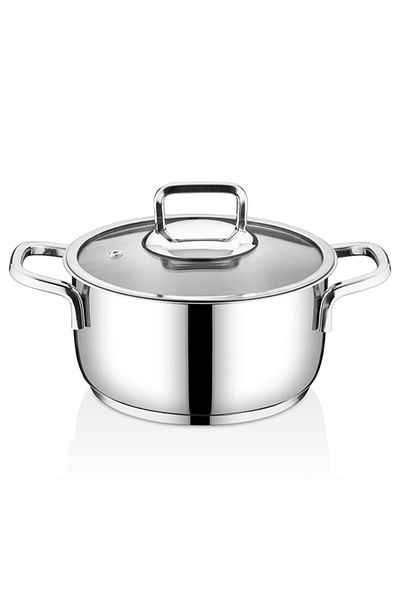 FALEZ Vento Steel 18 Cm Deep Pot
