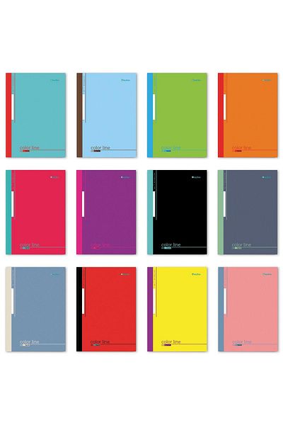 Etika School Notebook A4 60 Yp. Stitched Kareli (120 Sheets)