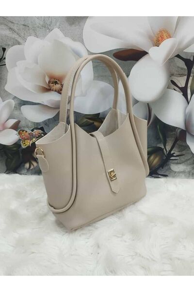 SHIKIRTI Γυναικεία τσάντα ώμου με τσάντα μακιγιάζ και μακρύ λουράκι με μοντέλ...