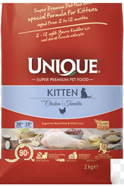 Unique Kedi Maması Kıtten Cat Wıth Tavuklu 2 Kg