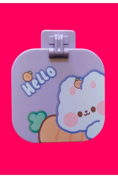 madam shushu Çocuk Makyaj Aynası (Kutulu+Tarak Hediyeli)