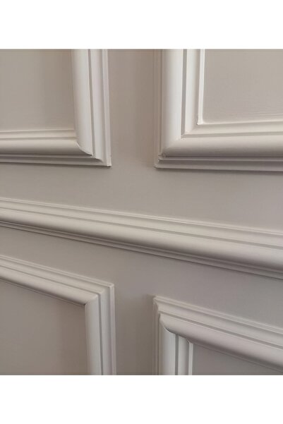 bigpapel Boyanabilir Dekoratif Hazır Kesimli Antre Ve Koridor Çerçevesi 2,5 Cm Çıta