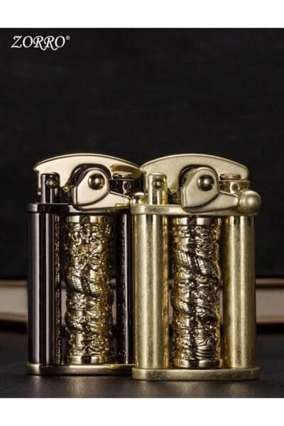 TECH LİGHTER GİFT Zorro 629 Serisi Stres Çarklı Benzinli Model