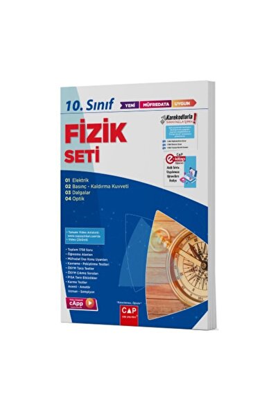 Çap Yayınları Çap Yayınları 10. Sınıf Fizik Anadolu Seti