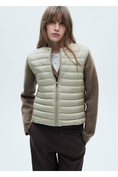 MANGO Woman Quilted Vest