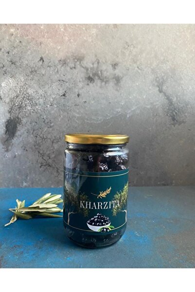 Kharzita Az Tuzlu Kuru Sele Siyah Zeytin 450 gr (ÇOK AZ TUZLU)