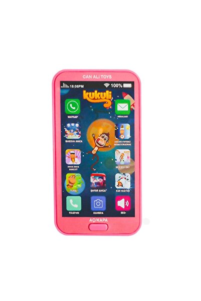 BYCEGU KUKULİ ŞARKILARI ÇALAN OYUNCAK BENİM İLK TELEFONUM MÜZİKLİ OYUNCAK TELEFON