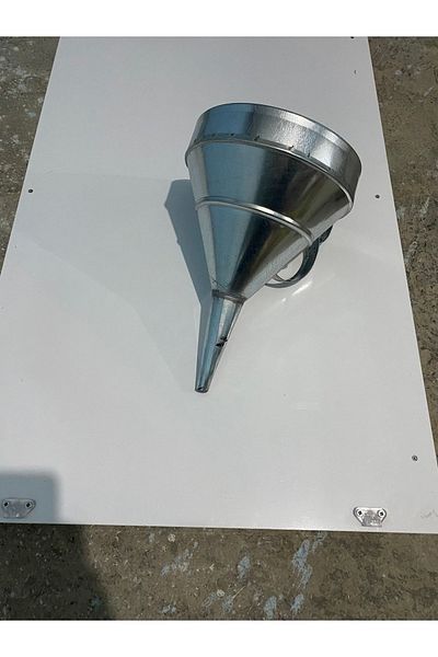 Tunca Funnel Mazot - 23 Strainer Gasoline and Oil Transferring with Metal Strainer