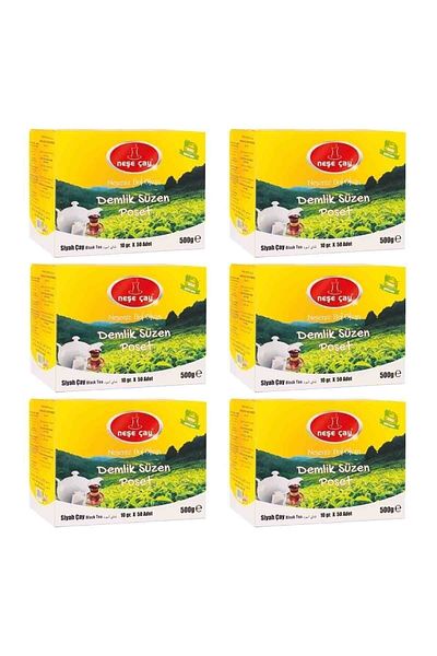 Neşe Çay Teapot Bag 500 gr - 6 Pieces