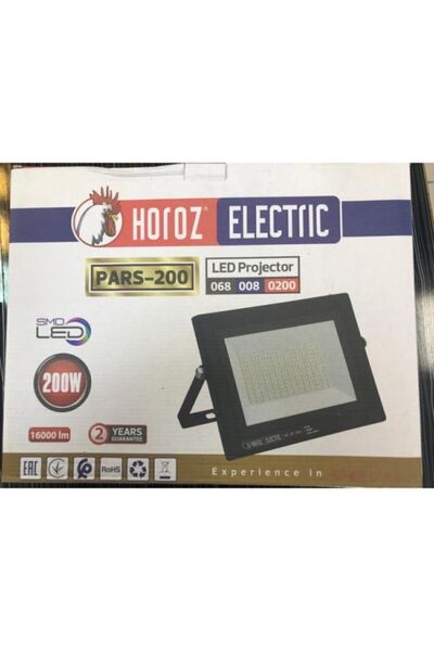 Genel Markalar Led Projektör Horoz 200 Watt Beyaz 200w Beyaz